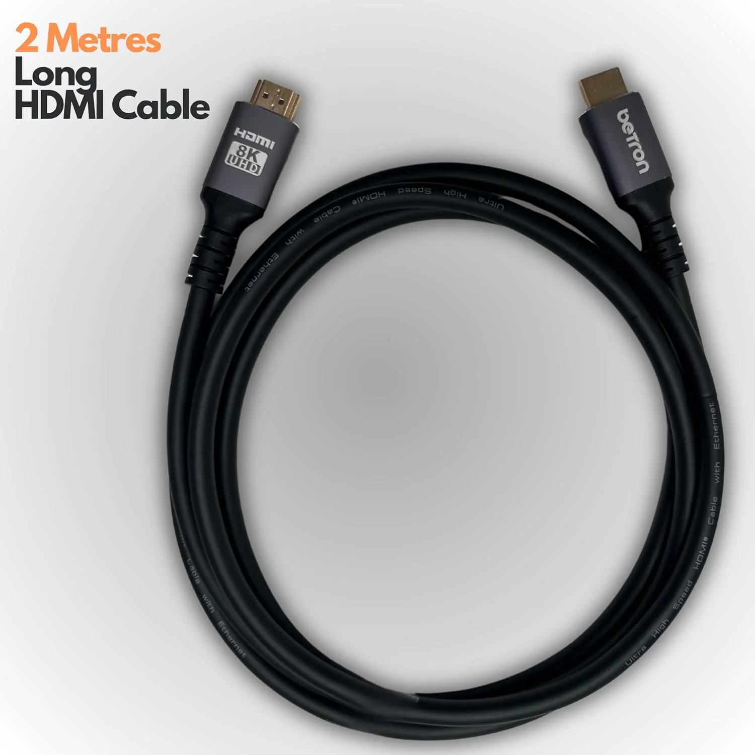 8K HDMI Cable 2.1 Durable Wire Lead 120 FPS 4K@60HZ VRR Dynamic HDR eARC 48Gbps - Image 3
