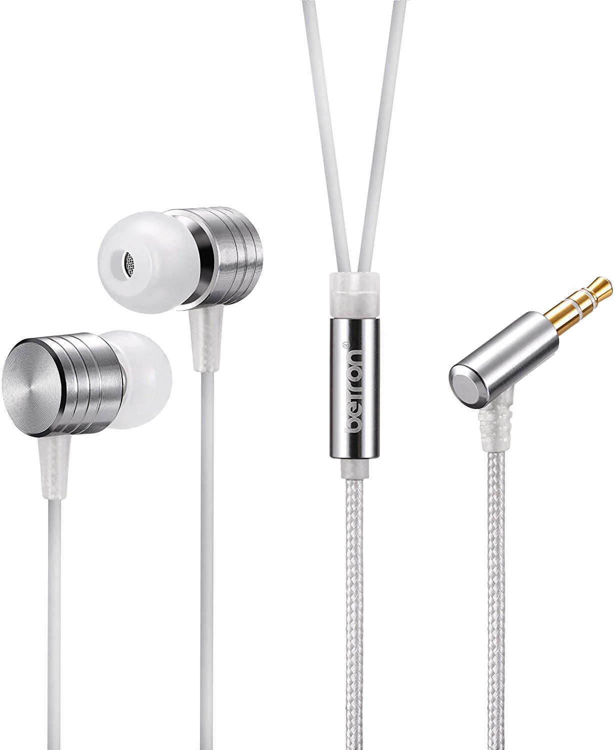 Betron B550s Earphones Noise Isolating Earbuds Heavy Deep Bass In Ear Headphone 3.5mm Audio Jack - Image 9