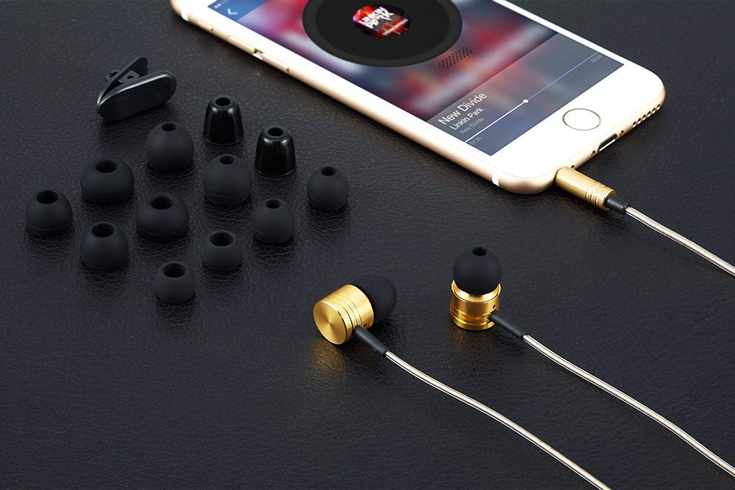 Betron B650 Earphones Noise Isolating Earbuds Heavy Deep Bass Headphones Microphone Volume Control - Image 11