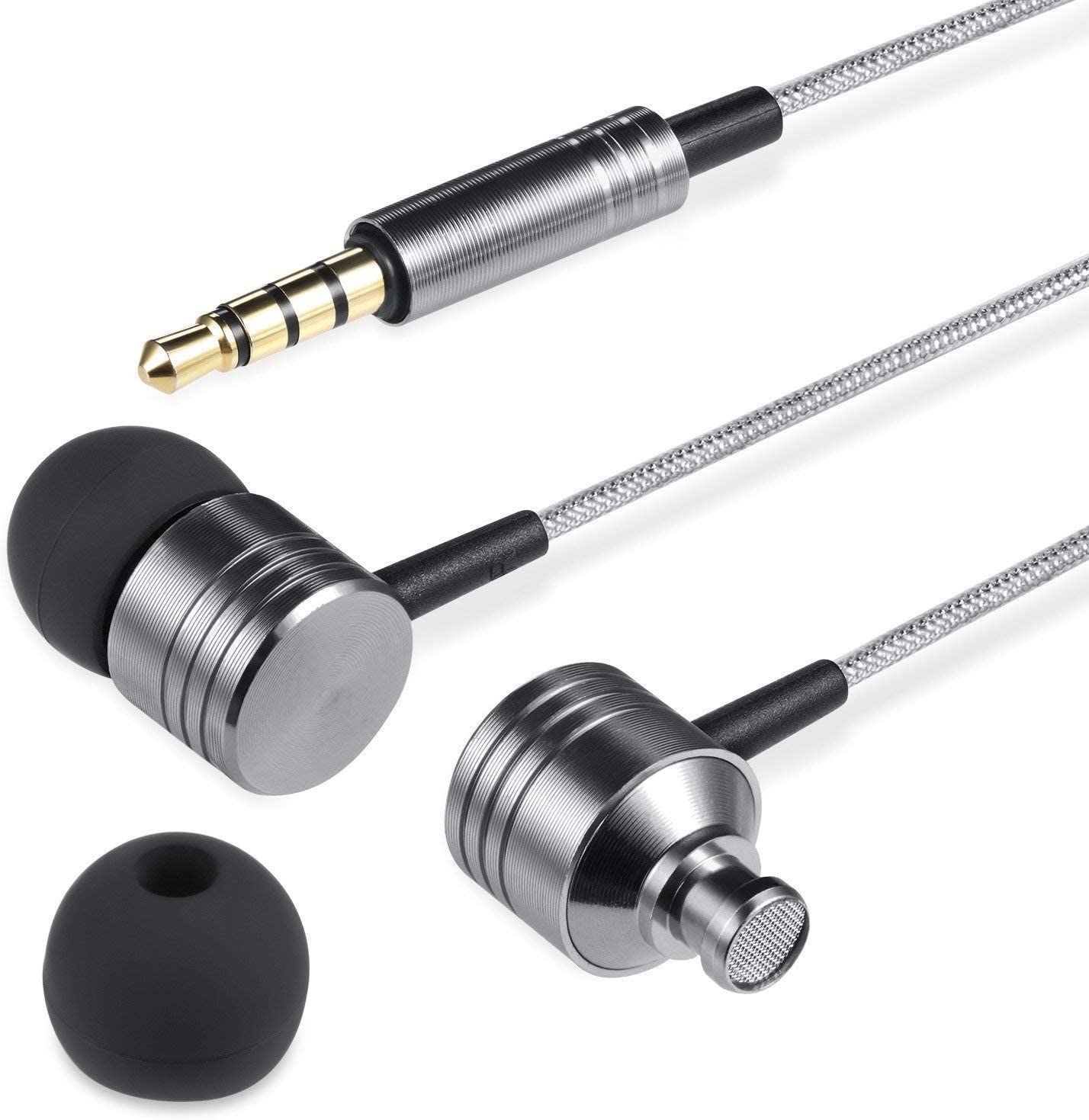 Betron B650 Earphones Noise Isolating Earbuds Heavy Deep Bass Headphones Microphone Volume Control - Image 15