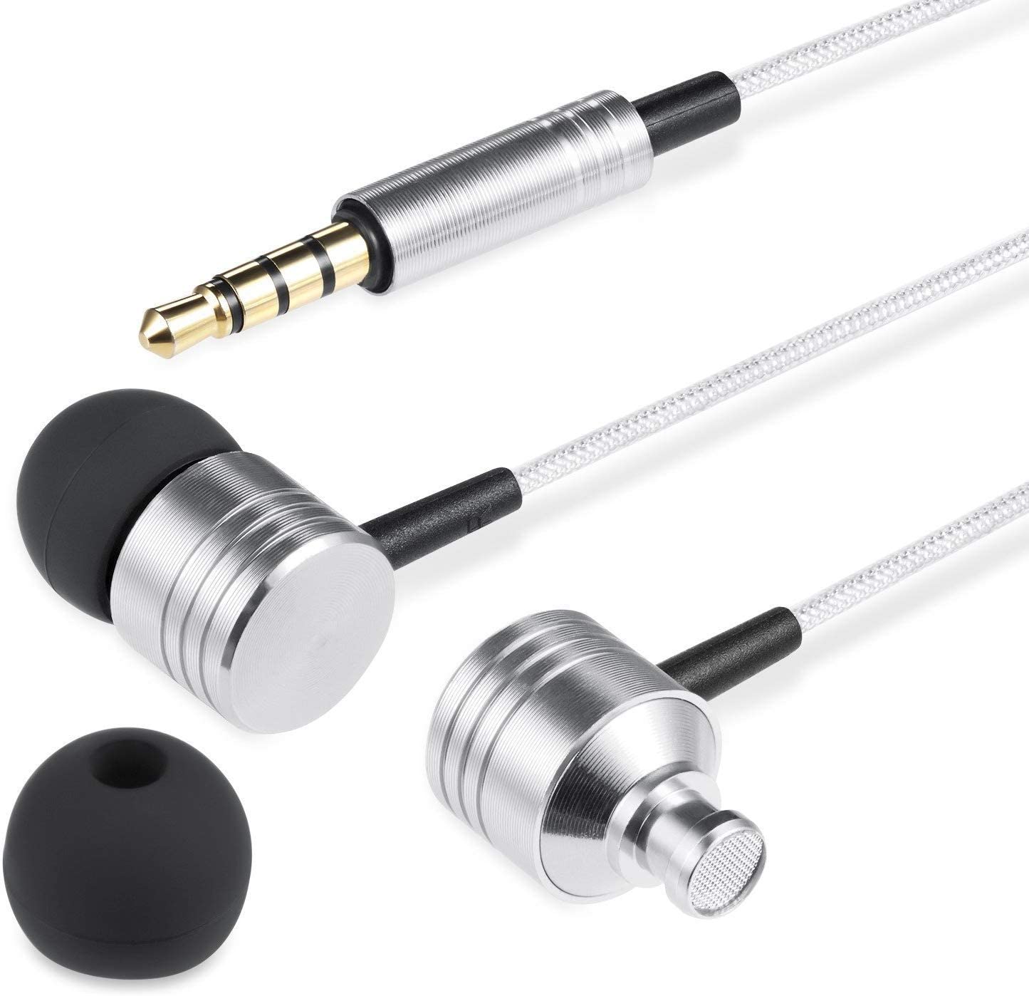 Betron B650 Earphones Noise Isolating Earbuds Heavy Deep Bass Headphones Microphone Volume Control - Image 16