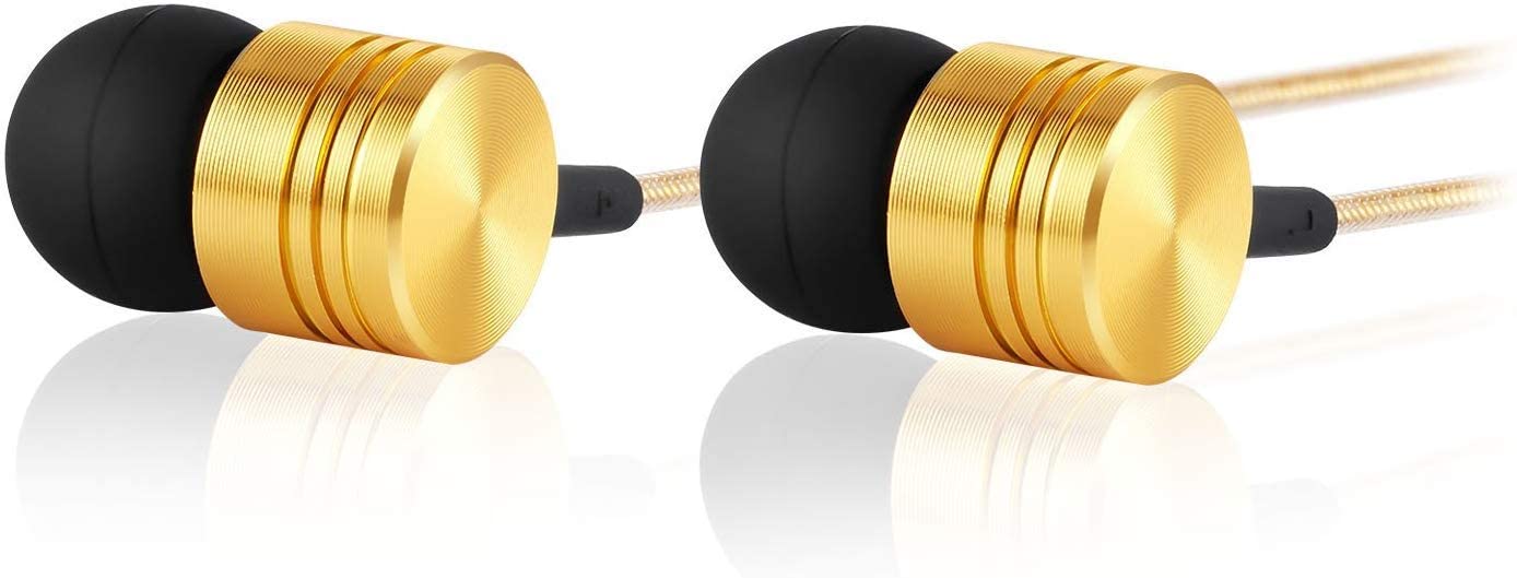 Betron B650 Earphones Noise Isolating Earbuds Heavy Deep Bass Headphones Microphone Volume Control - Image 5