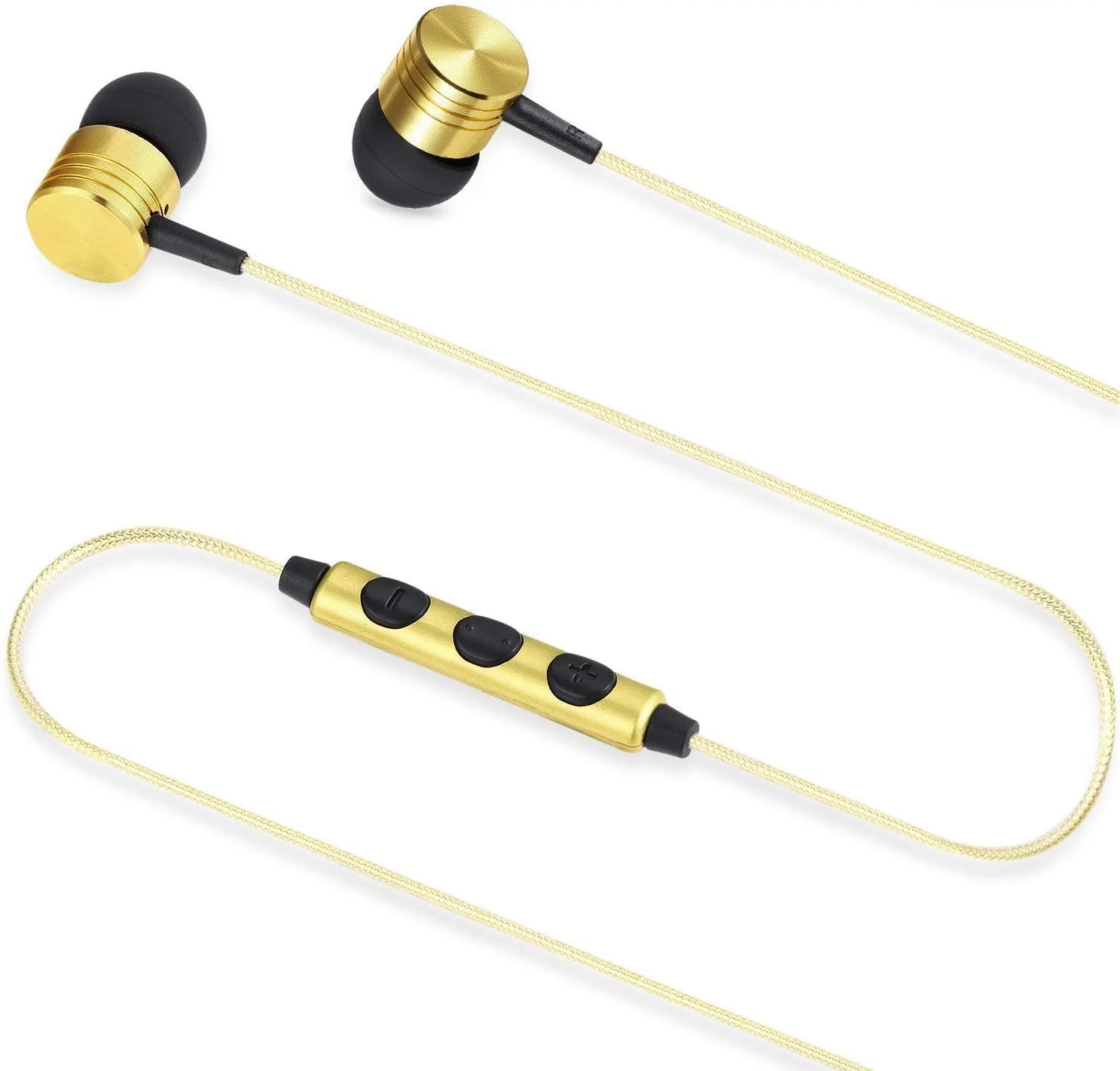 Betron B650 Earphones Noise Isolating Earbuds Heavy Deep Bass Headphones Microphone Volume Control - Image 8