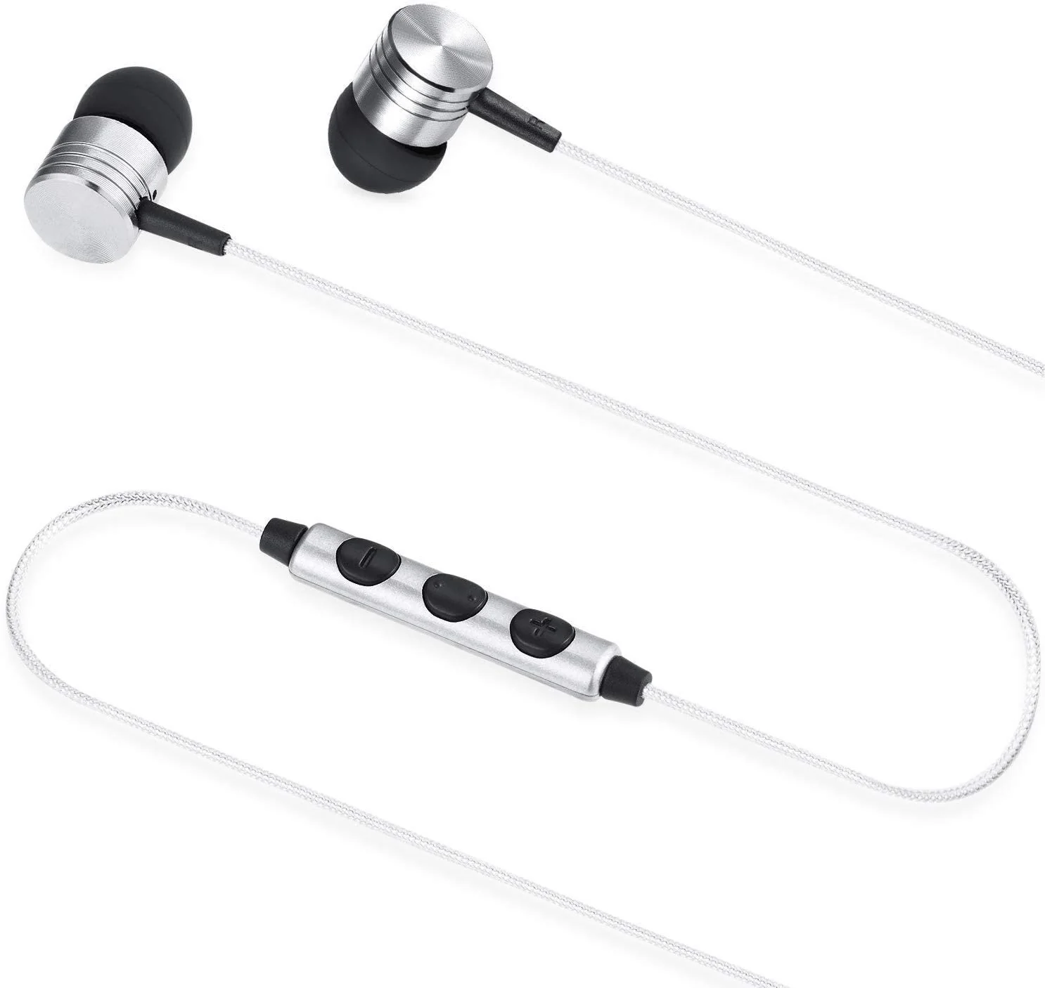 Betron B650 Earphones Noise Isolating Earbuds Heavy Deep Bass Headphones Microphone Volume Control - Image 9