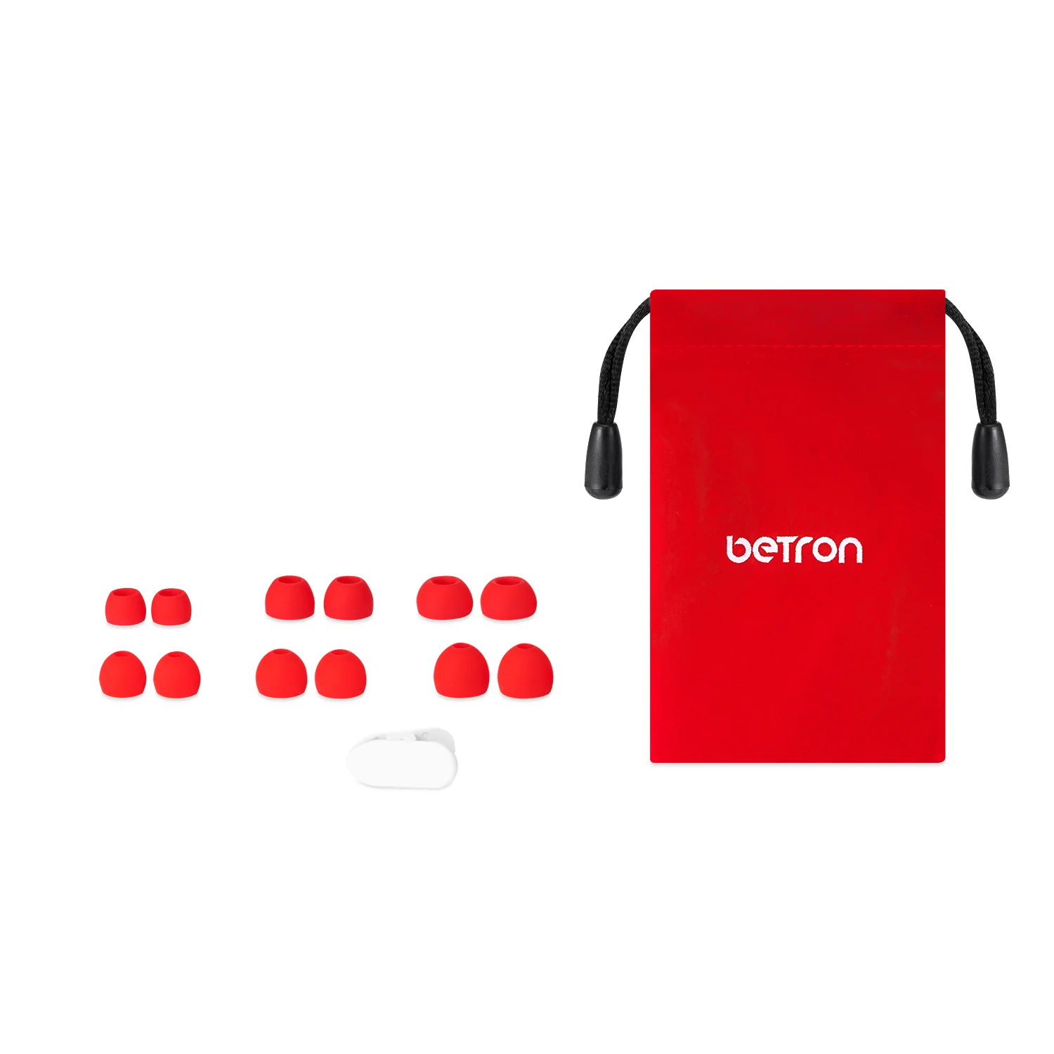 Betron B750s Earphones Tangle-Free Noise Isolating Heavy Deep Bass for iPhone iPod iPad Samsung - Image 10