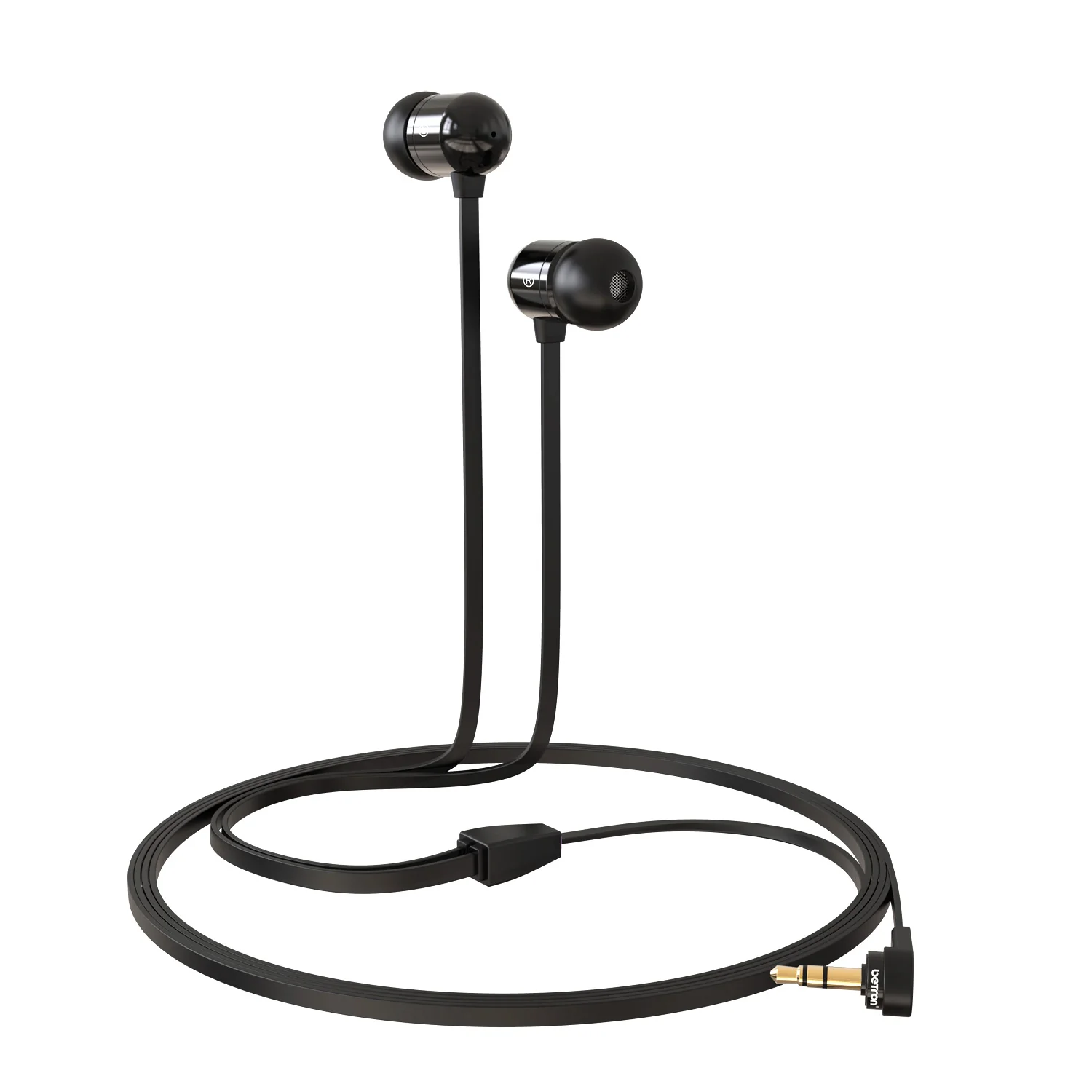 Betron B750s Earphones Tangle-Free Noise Isolating Heavy Deep Bass for iPhone iPod iPad Samsung - Image 13