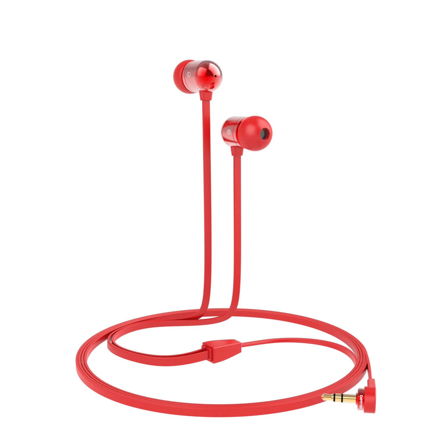 Betron B750s Earphones Tangle-Free Noise Isolating Heavy Deep Bass for iPhone iPod iPad Samsung - Image 8