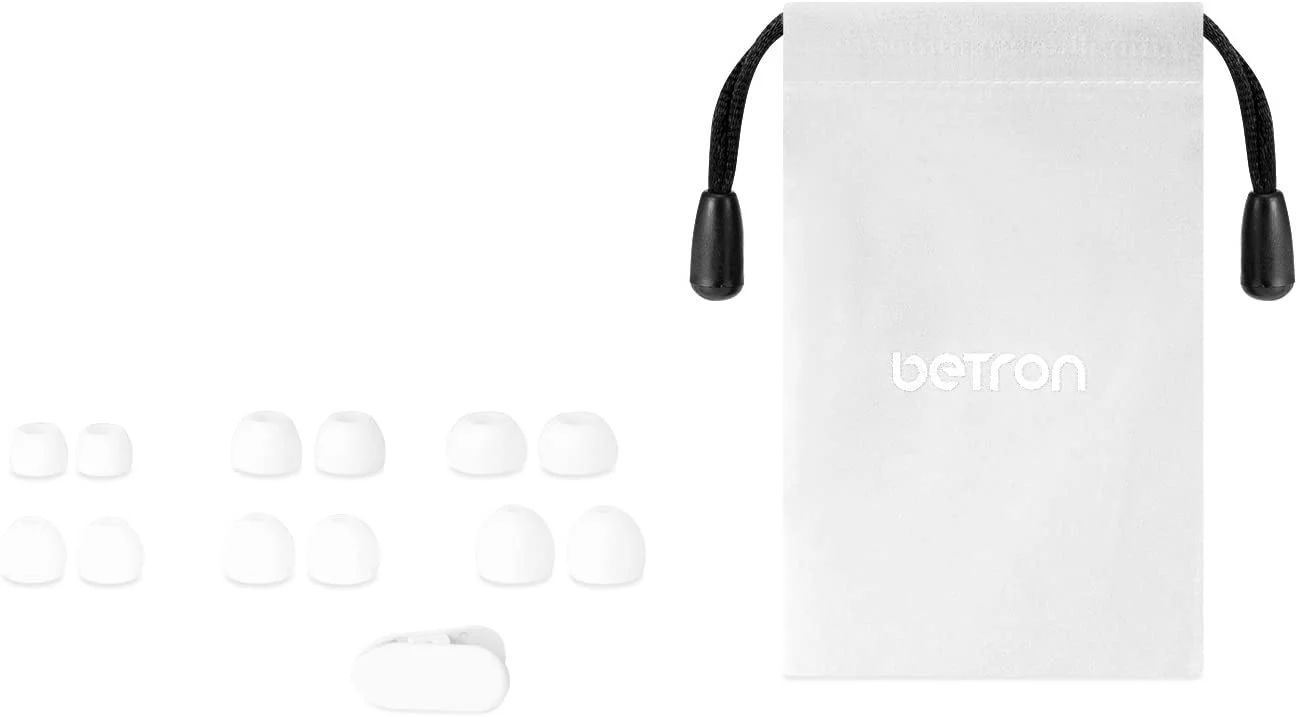 Betron B750s Earphones Microphone Volume Control In Ear Tangle Free Noise Isolating Heavy Deep Bass - Image 17