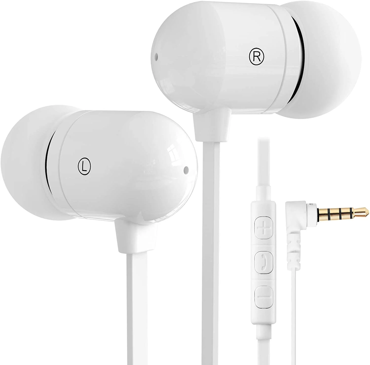Betron B750s Earphones Microphone Volume Control In Ear Tangle Free Noise Isolating Heavy Deep Bass - Image 3