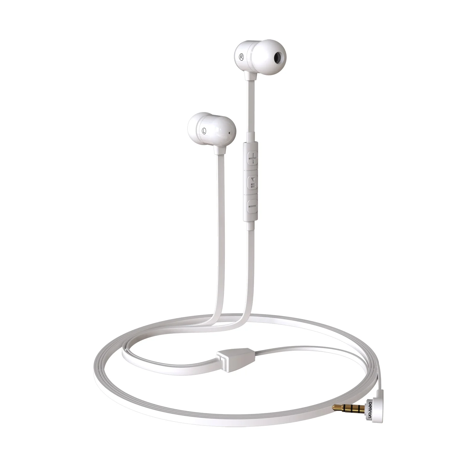 Betron B750s Earphones Microphone Volume Control In Ear Tangle Free Noise Isolating Heavy Deep Bass - Image 4