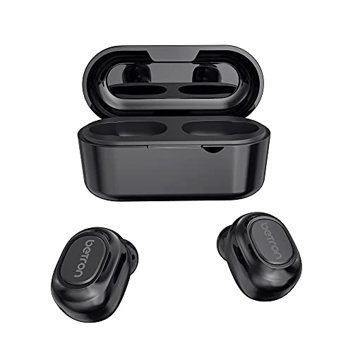 Betron BGM20 Wireless In Ear Headphones Earbuds Bluetooth TWS Earphones with Microphone and Deep Bass Compatible with Smartphones, Stereo - Image 3