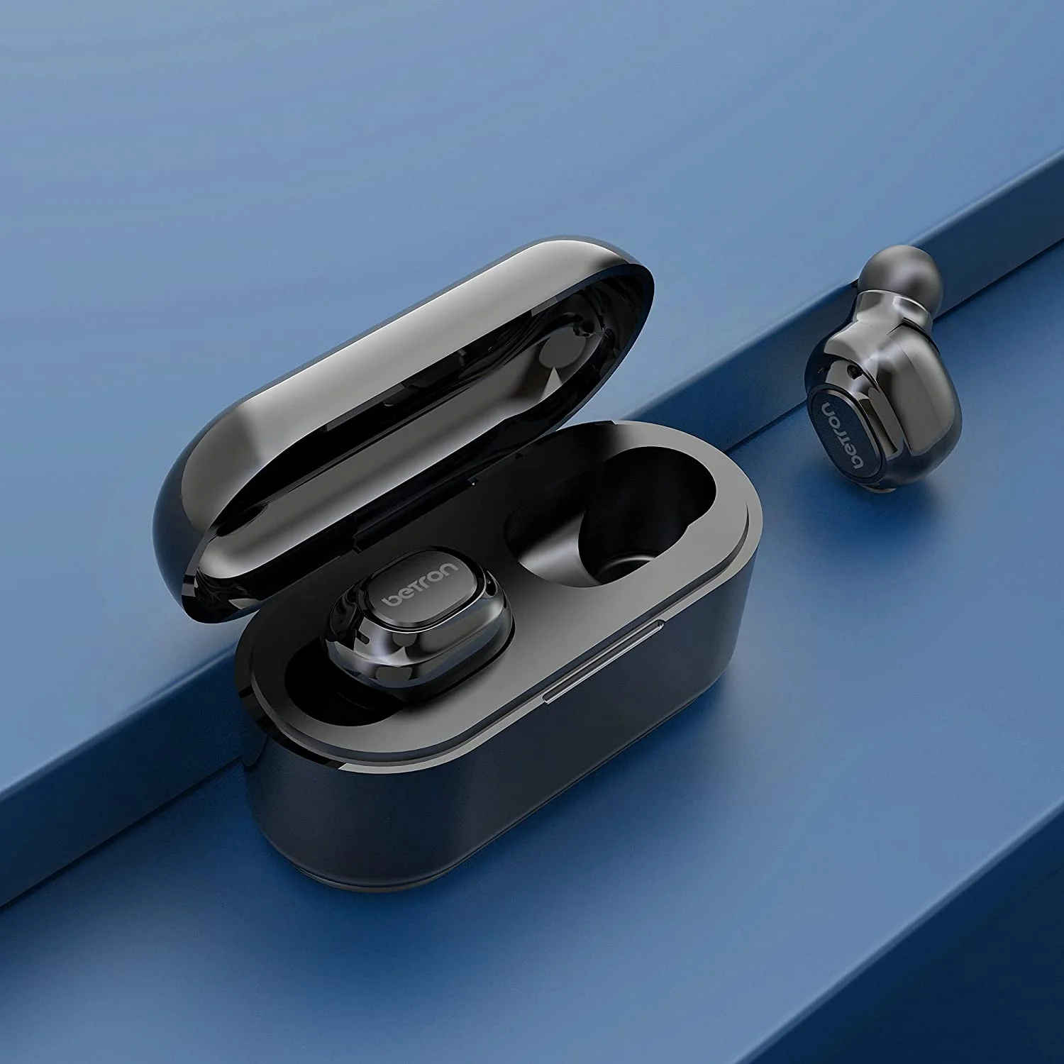 Betron BGM20 Wireless In Ear Headphones Earbuds Bluetooth TWS Earphones with Microphone and Deep Bass Compatible with Smartphones, Stereo - Image 9