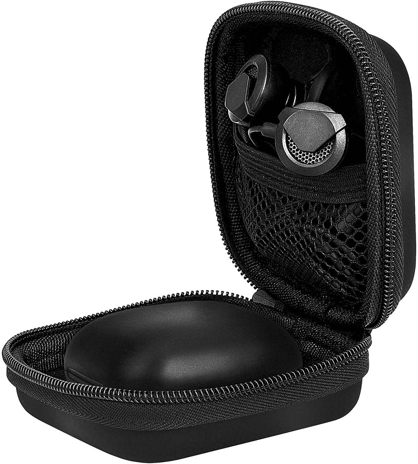 Betron Earphones Hard Carry Case, Storage Bag Compatible with Samsung, Sennheiser, SoundMagic, Panasonic, JVC, Apple, Sony, Skullcandy Earphones - Image 6
