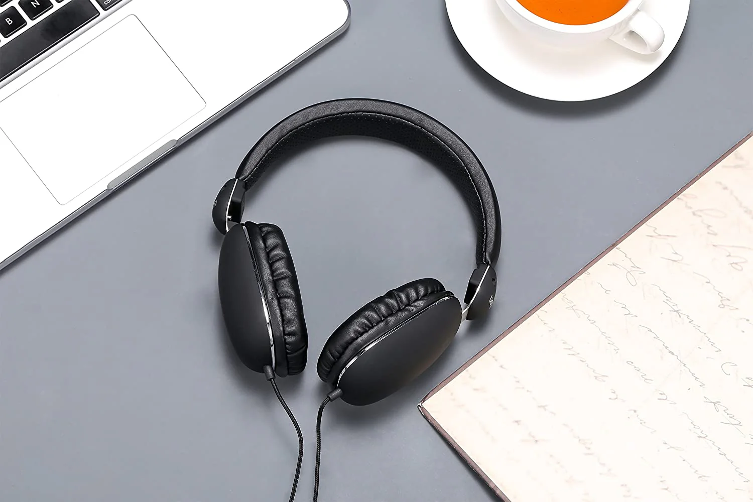 Betron HD500 on Ear Headphones Earphones Bass Driven Sound Light Weight Black - Image 8