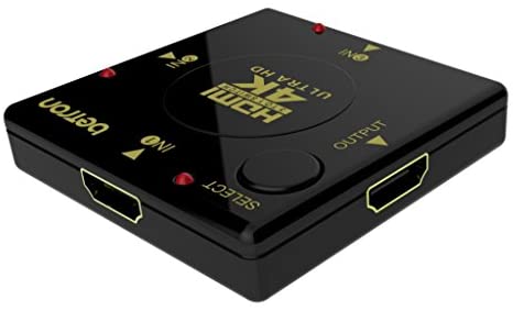 Betron HDMI Mini Switch Box 3 Port HDMI Switcher Plug Play Supports 4K 3D 1080P HD Ideal for Sky PS4 - Image 3
