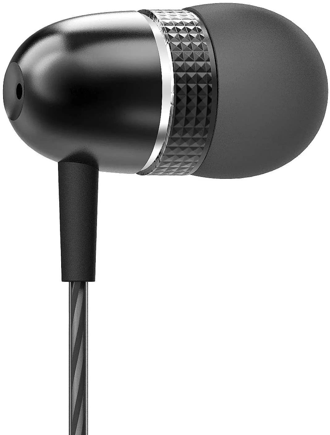 Betron In Earphones Wired Headphones with Microphone 3.5mm Jack Silicone Ear Bud Tangle-Free Cord for Tablets Computers Laptops Smartphones iPad iPod - Image 3