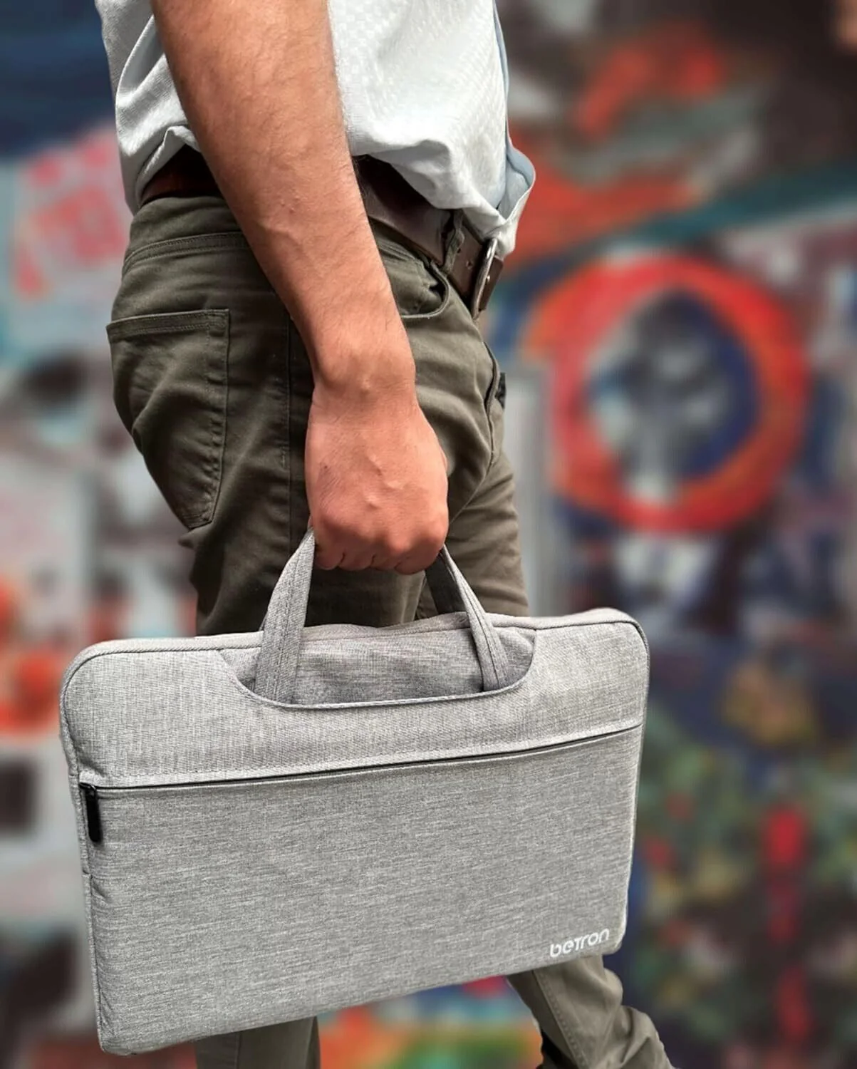 Betron Laptop Sleeve Case, Water Resistant 15 inch Laptop Bag - Image 3