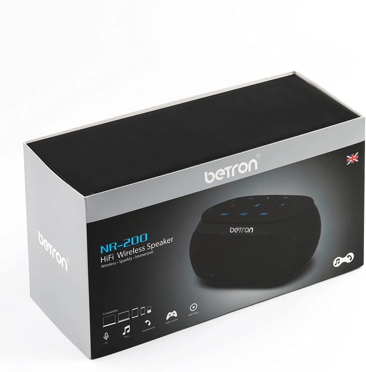 Betron NR200 Bluetooth Wireless Speaker Stereo Sound Clean Bass Powerful Volume for iPhone Samsung - Image 9