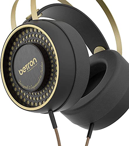 Betron Over Ear Headphones Clear Bass Driven Audio and Lightweight Design Including 3.5mm and USB Type C connector - Image 3