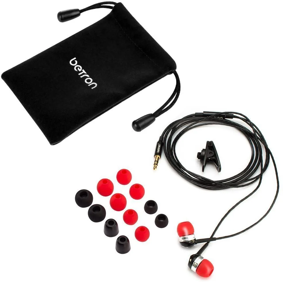 Betron RK300 Earphone with Volume Control and Mic, Noise Isolating and Powerful Bass, Compatible with iPhone, iPad, MP3 Players, and Android Devices - Image 7