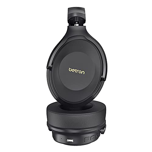 Betron SNM85 Noise Cancelling Over Ear Wireless Headphones Bluetooth Headset with Microphone Compatible with Smartphones Laptops Tablets Computers - Image 3
