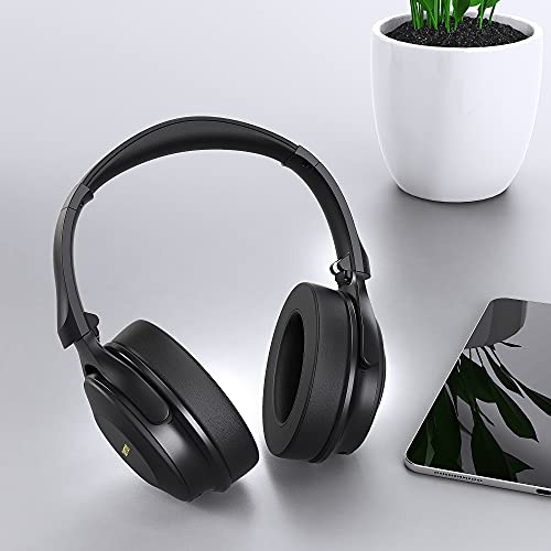 Betron SNM85 Noise Cancelling Over Ear Wireless Headphones Bluetooth Headset with Microphone Compatible with Smartphones Laptops Tablets Computers - Image 6