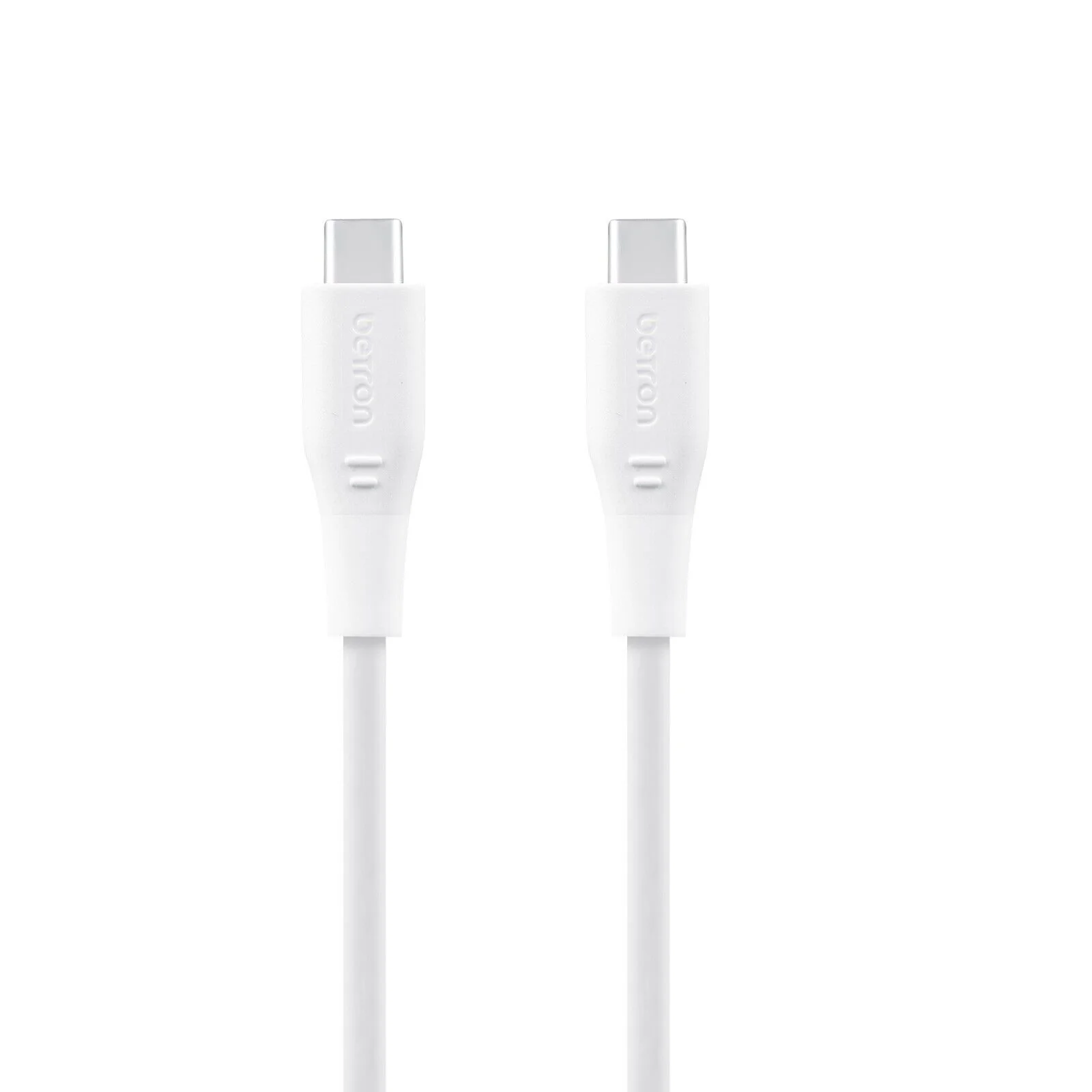 Betron USB-C To Type C Cable, Fast Charge Data Transfer Heavy Duty - 0.5 m, 1 m, 2 m, Black or White - Image 4