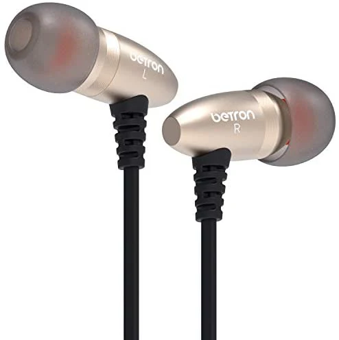 Betron W58 Noise Isolating in-ear Headphones Earphones with Microphone and Remote Control - Image 3