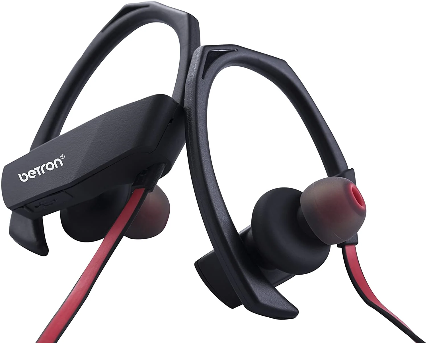 Betron BR74 Bluetooth Sports Earphones Wireles Sweat Proof Earbuds for Running Cycling Gym Workout - Image 3