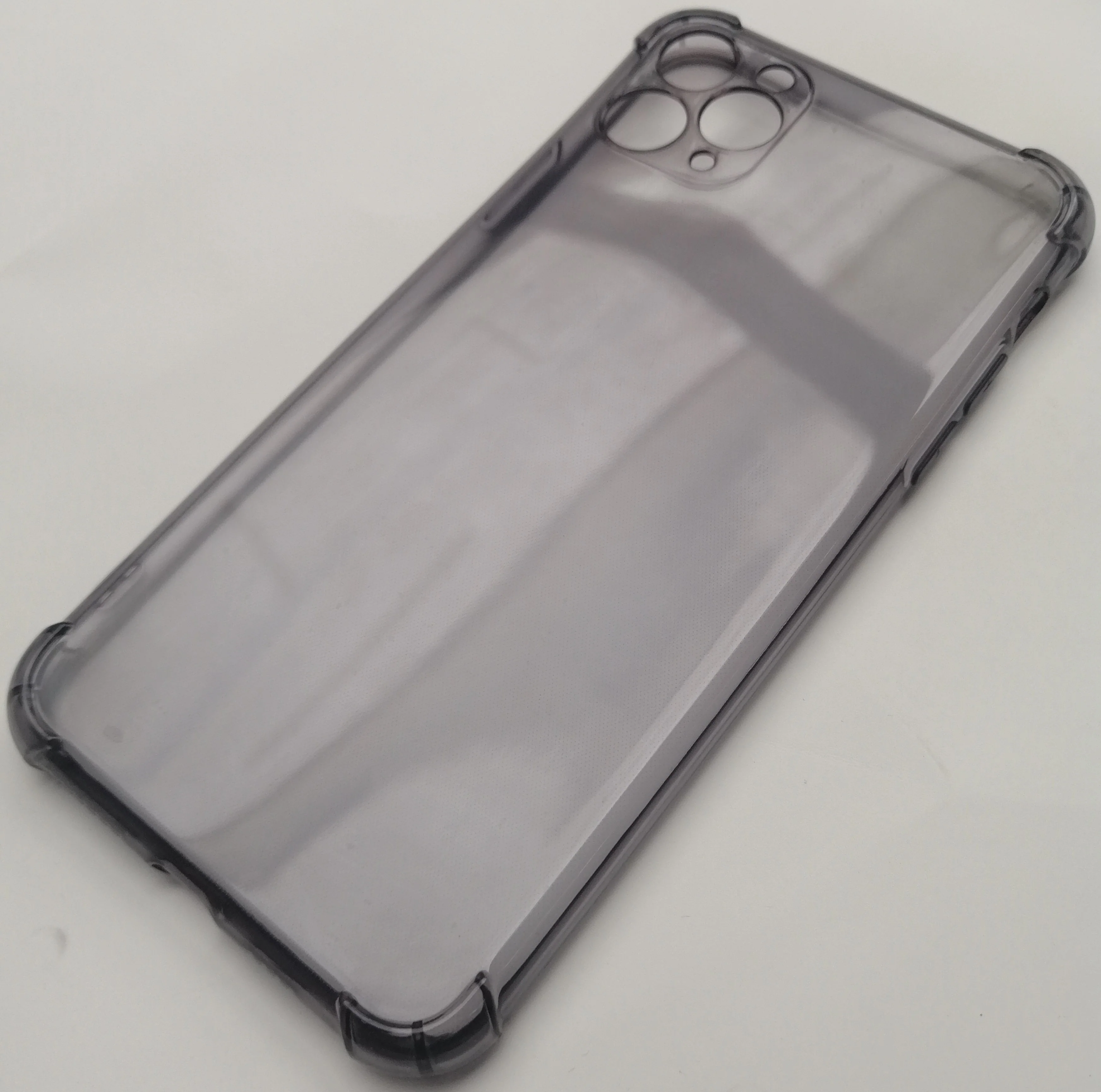 Case For Iphone 11 Pro Max Transparent with Bumper & Camera Protection - Image 2