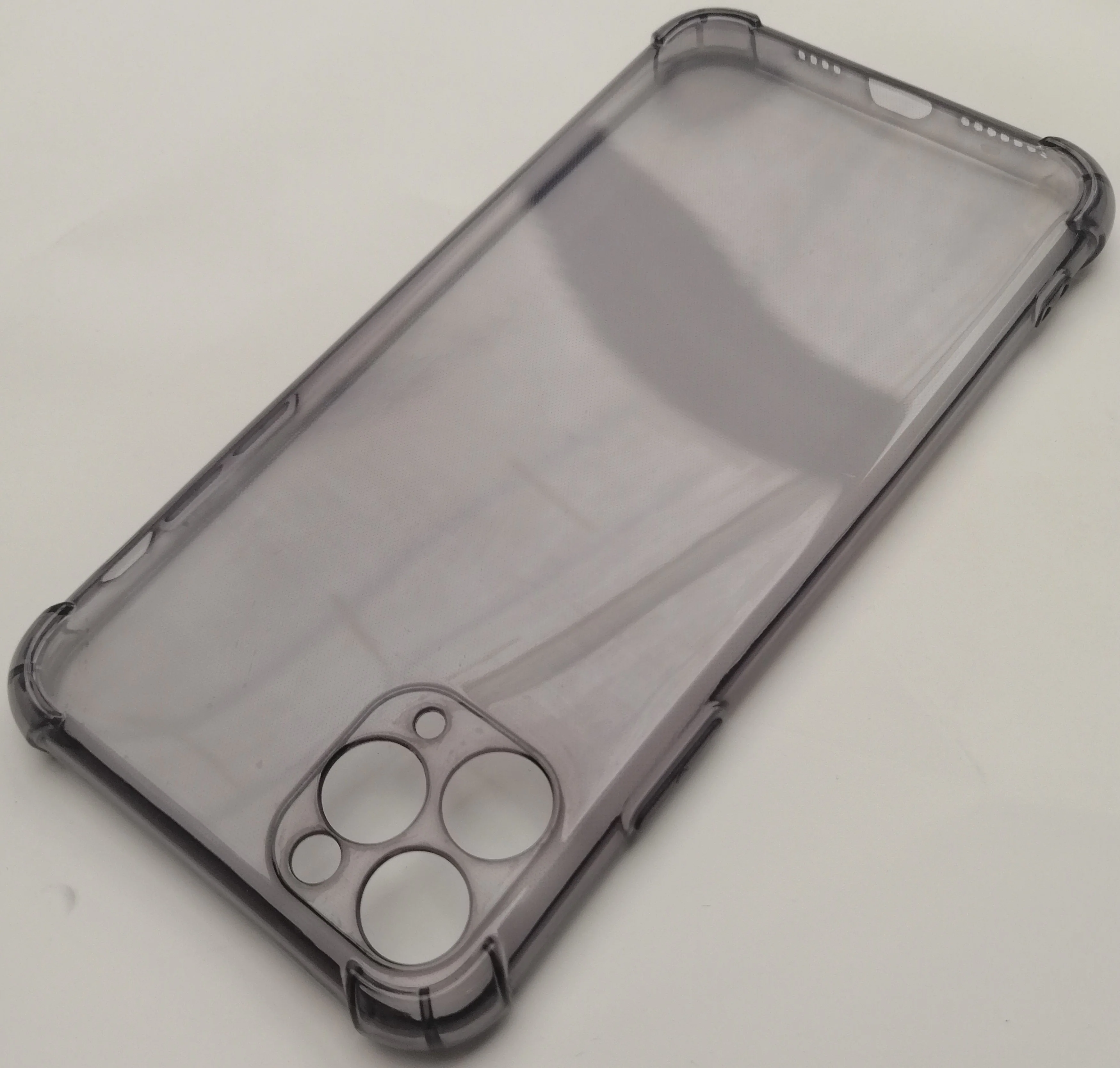 Case For Iphone 11 Pro Max Transparent with Bumper & Camera Protection - Image 3