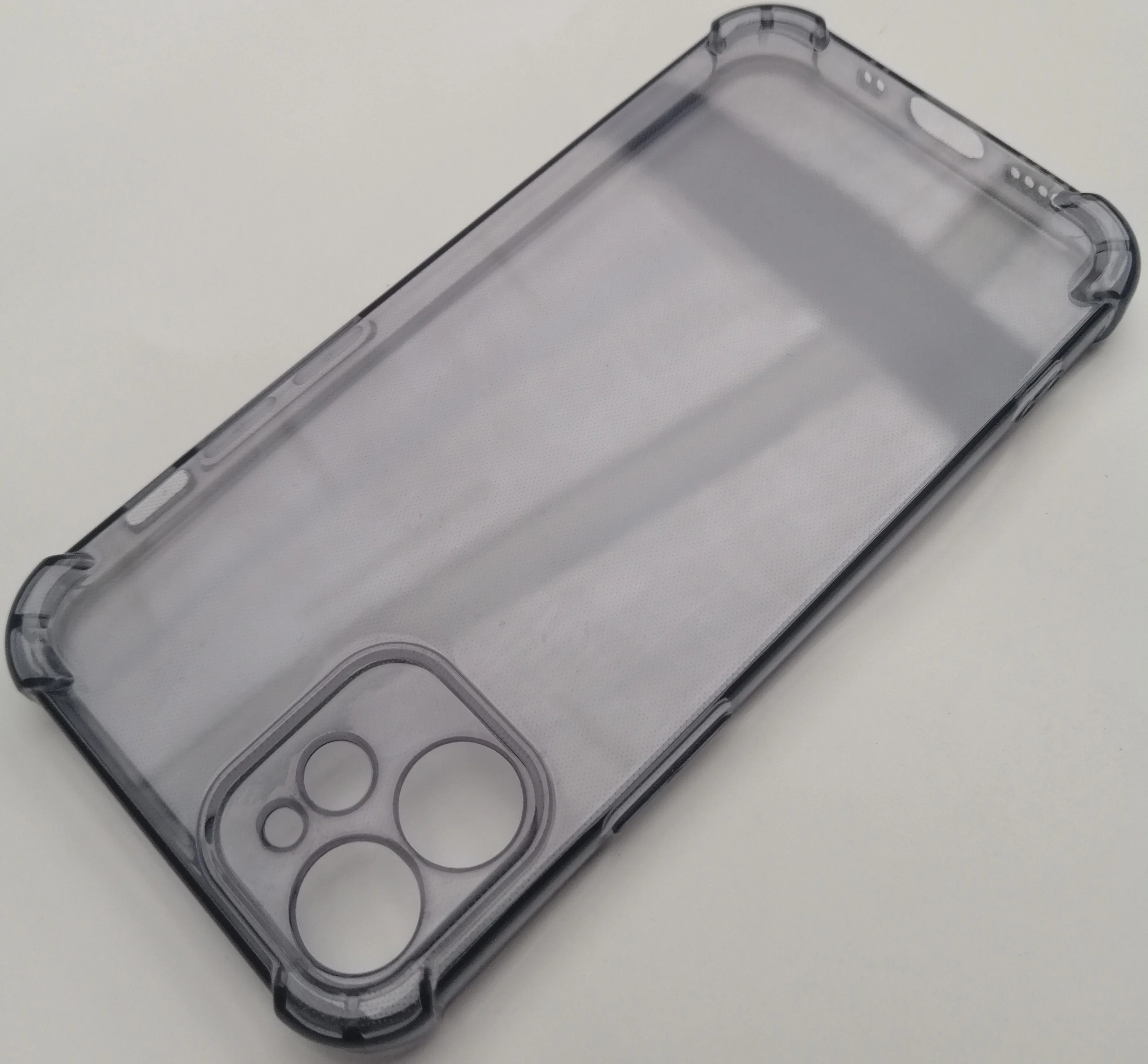 Case For Iphone 12 Mini Transparent with Bumper & Camera Protection - Image 3