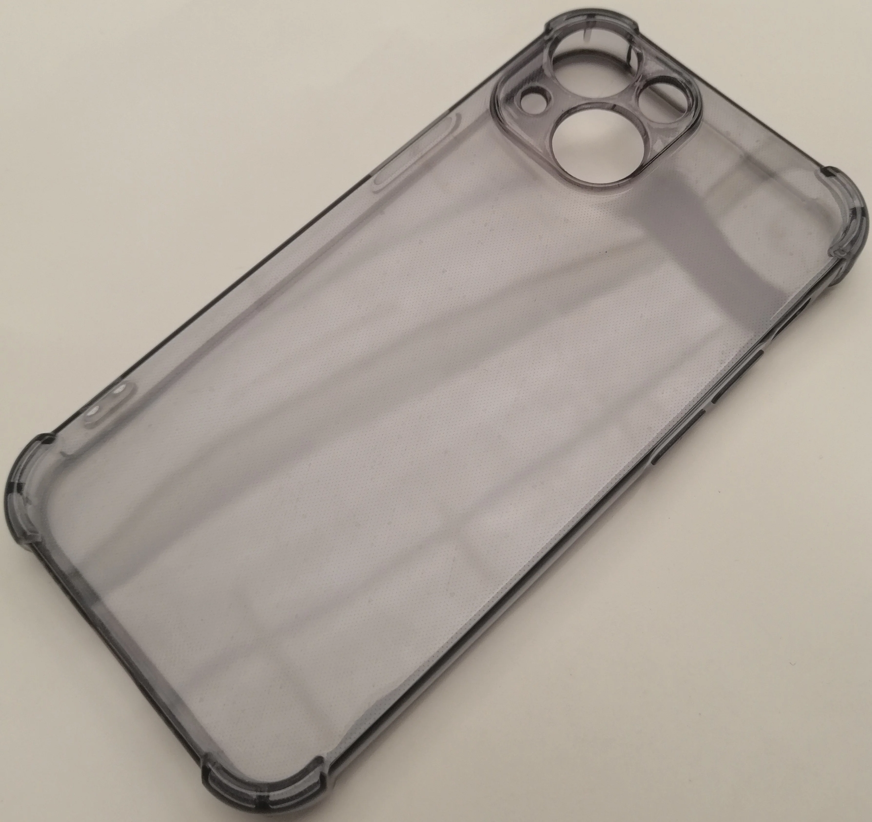 Case For Iphone 13 Mini Transparent with Bumper & Camera Protection - Image 2