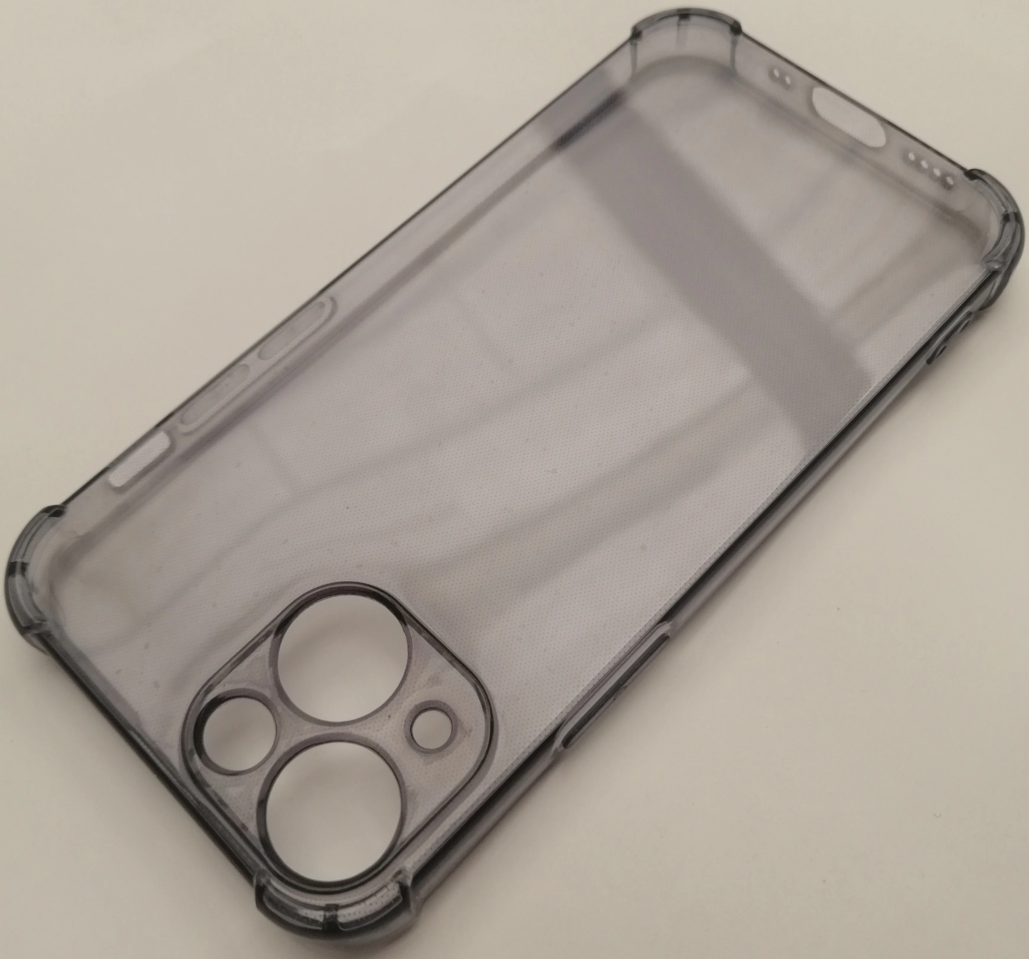 Case For Iphone 13 Mini Transparent with Bumper & Camera Protection - Image 3