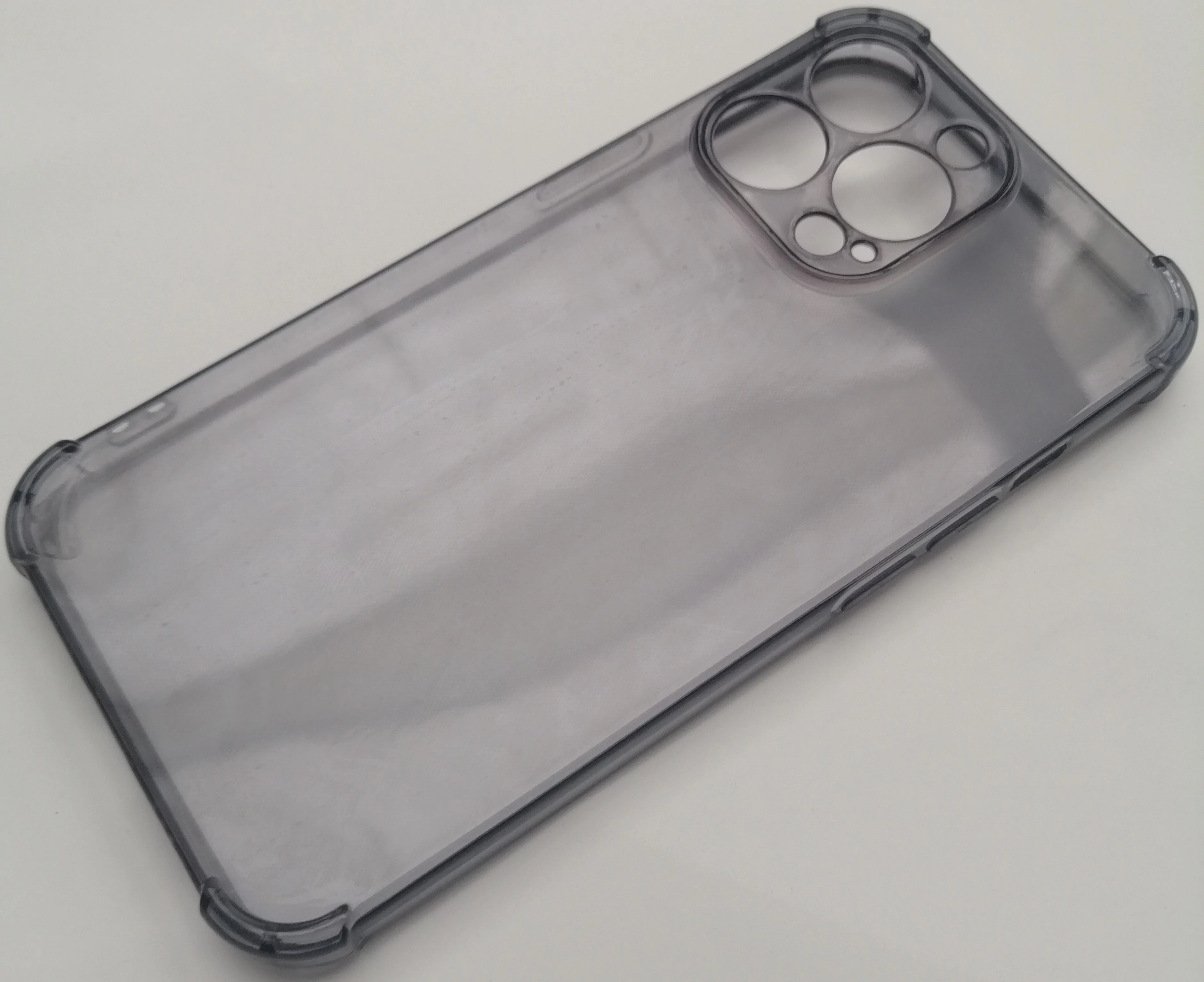 Case For Iphone 13 Pro Transparent with Bumper & Camera Protection - Image 2