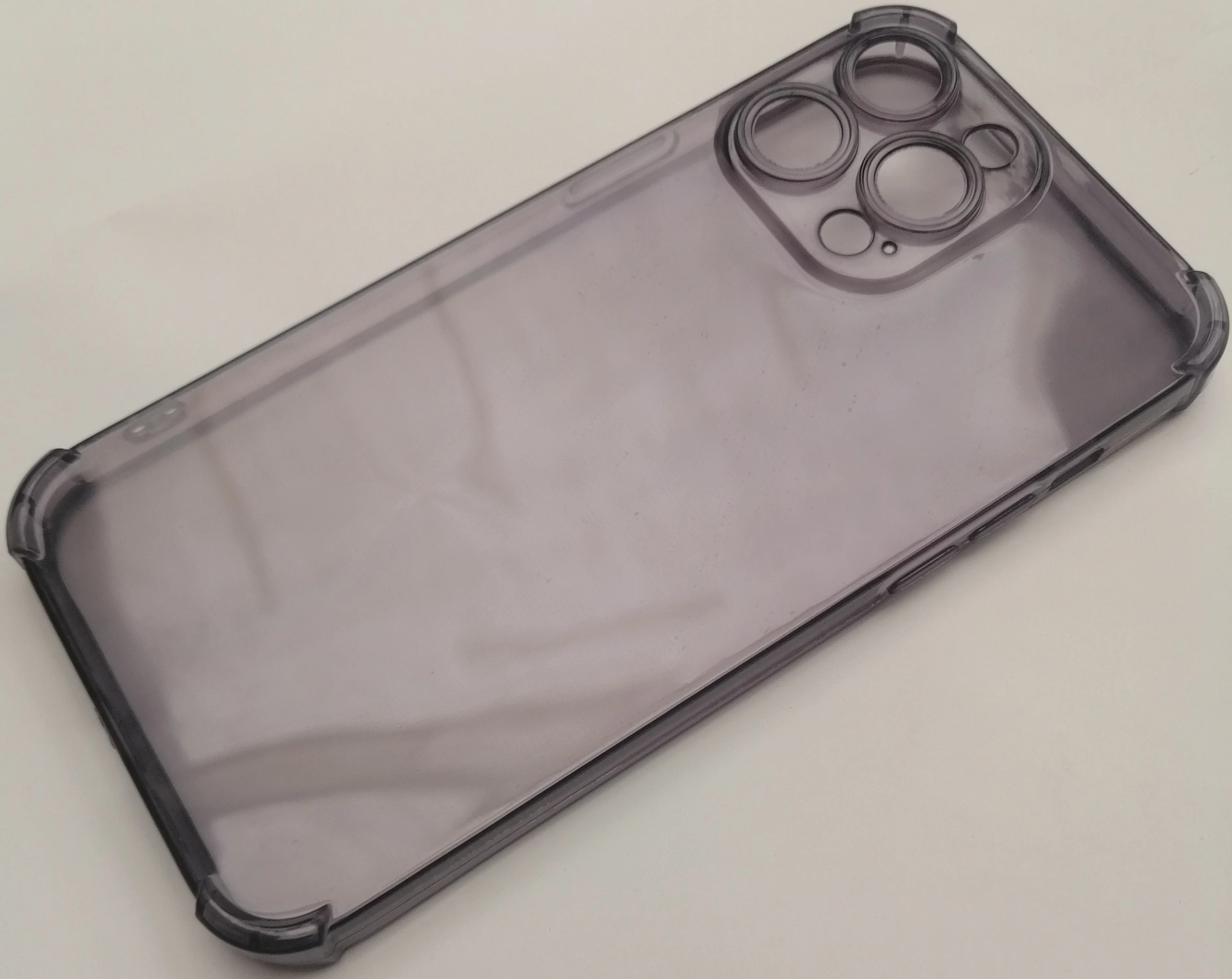 Case For Iphone 14 Pro Max Transparent with Bumper & Camera Protection - Image 2