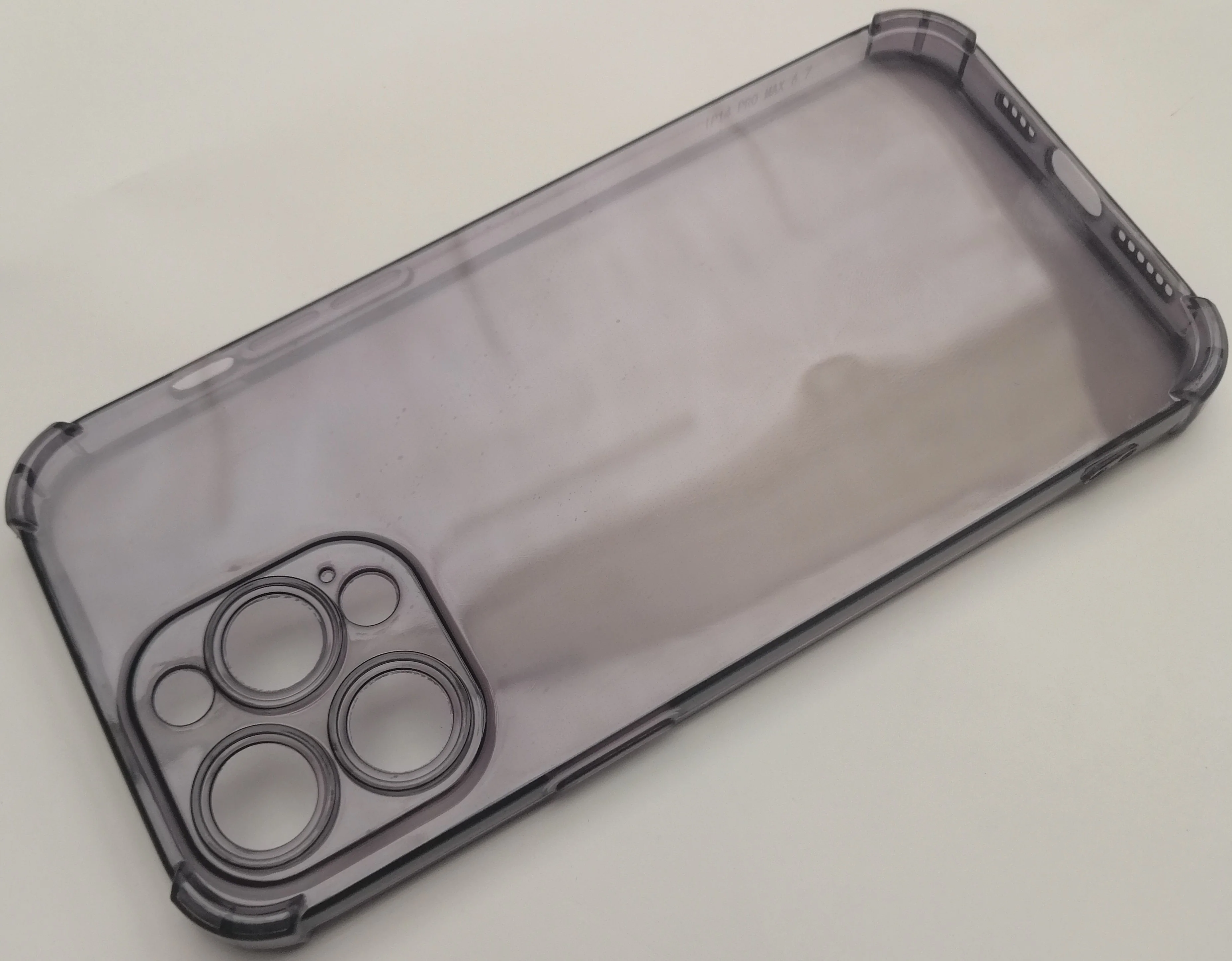 Case For Iphone 14 Pro Max Transparent with Bumper & Camera Protection - Image 3