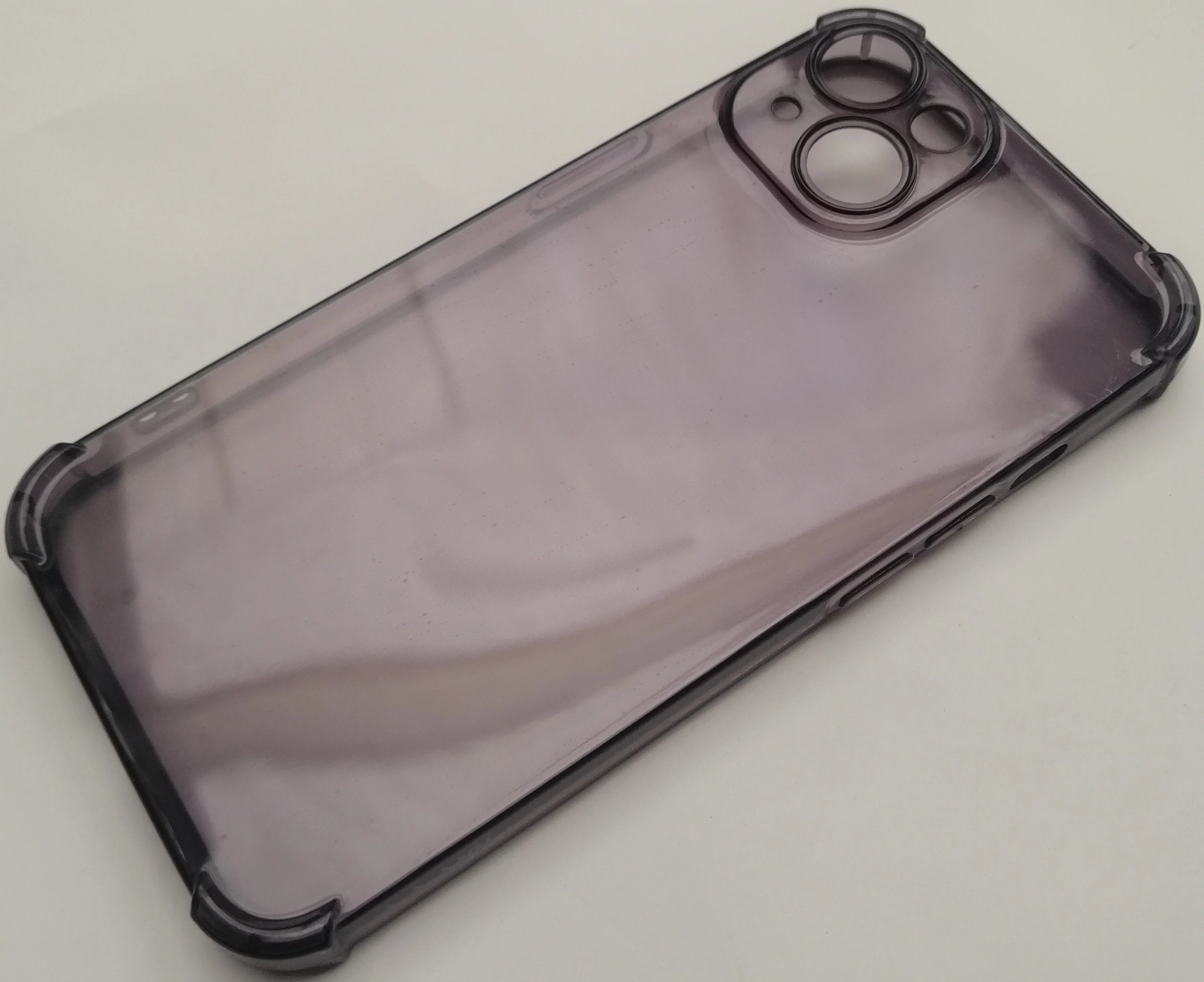 Case For Iphone 14 Transparent with Bumper & Camera Protection - Image 2