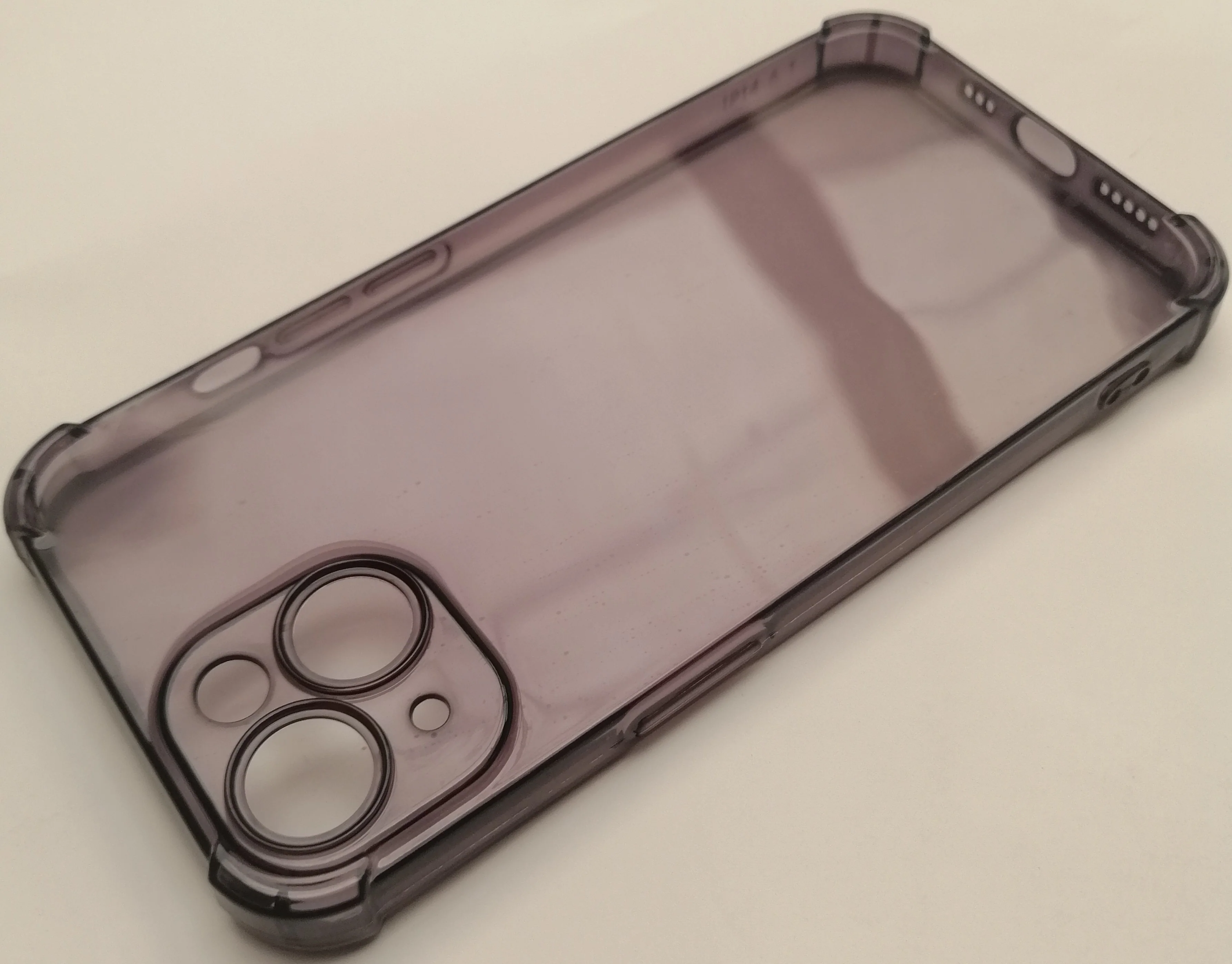 Case For Iphone 14 Transparent with Bumper & Camera Protection - Image 3