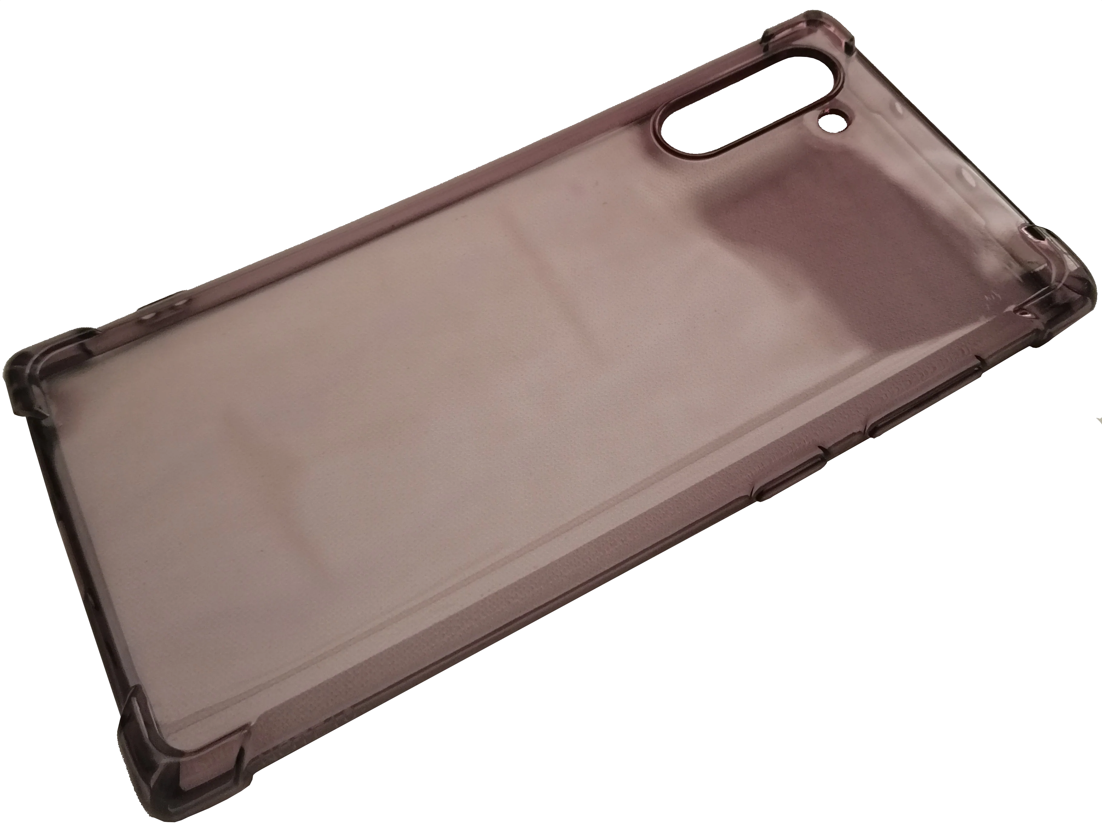 Case For Samsung Note 10 Transparent with Bumper & Camera Protection - Image 2