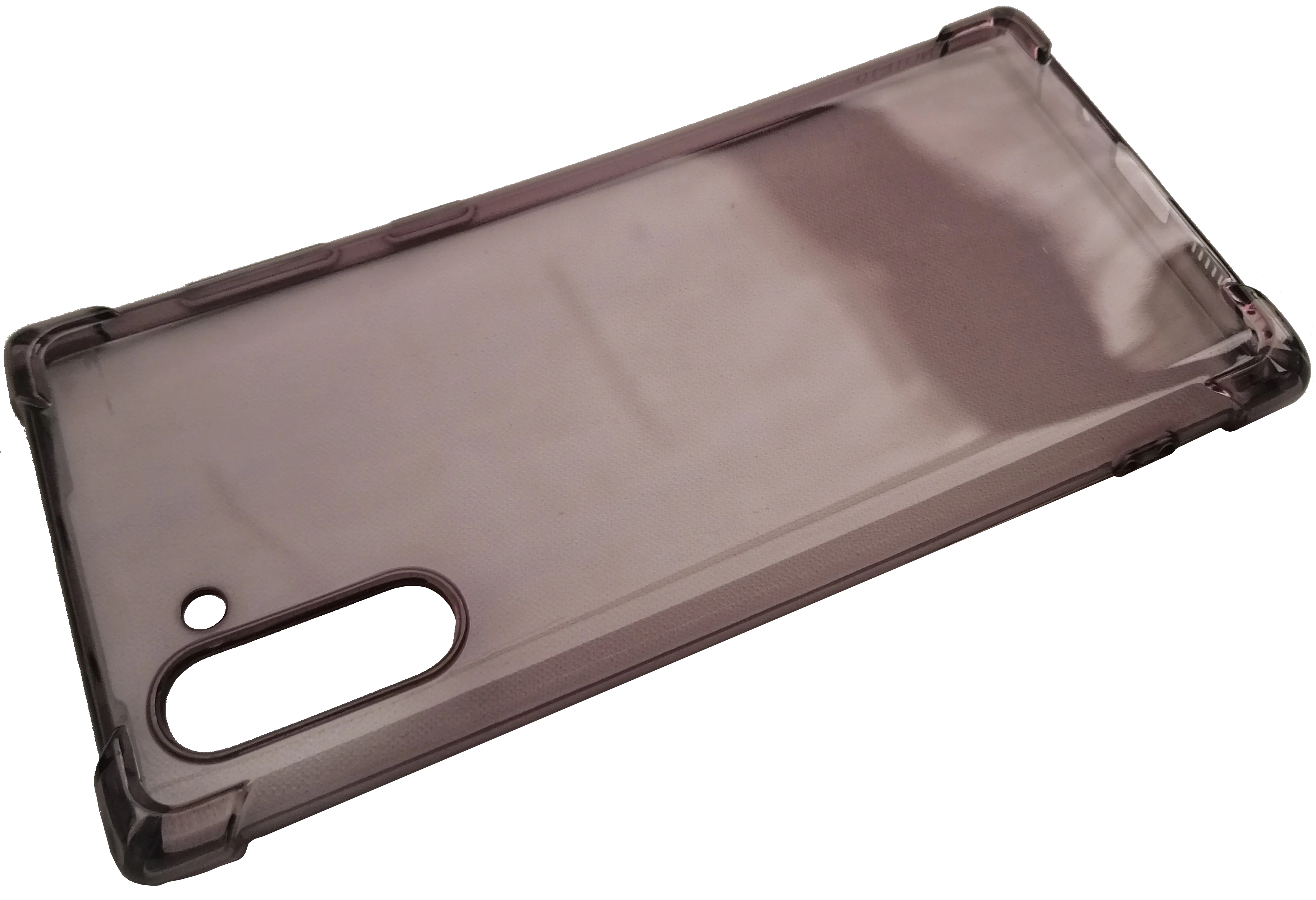 Case For Samsung Note 10 Transparent with Bumper & Camera Protection - Image 3