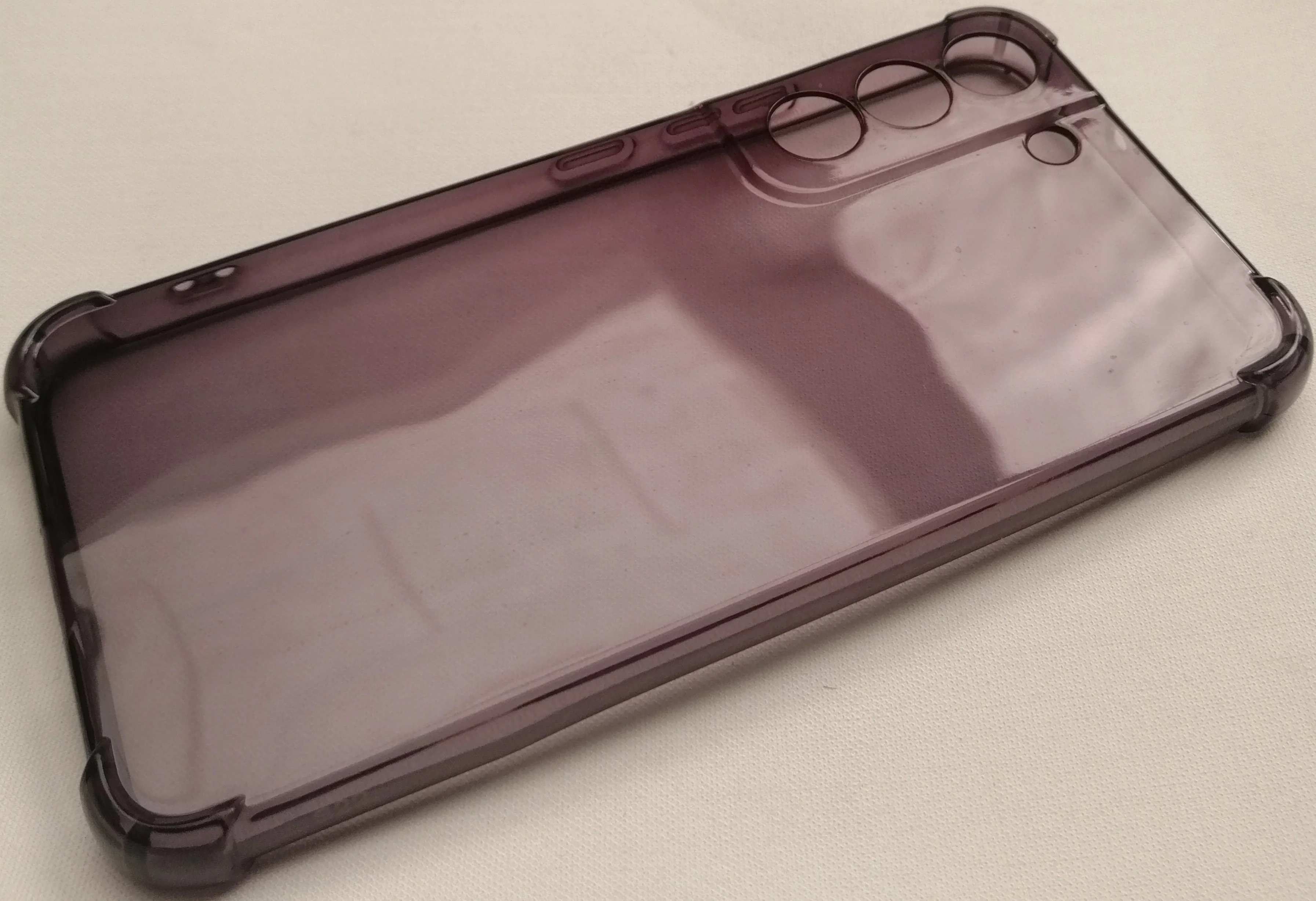 Case For Samsung S22 Transparent with Bumper & Camera Protection - Image 3