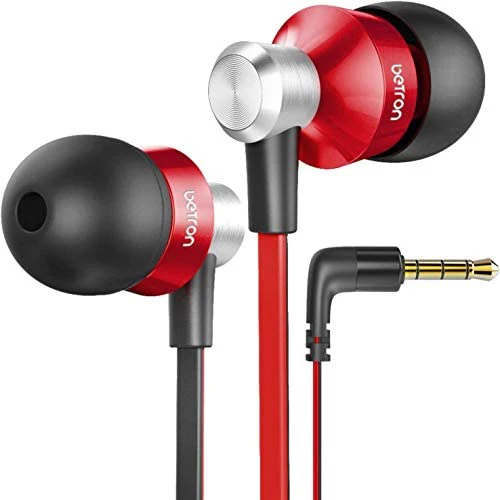 Betron DC950 Noise Isolating Earphone Powerful Bass Replaceable Earbuds iPhone Android Devices - Image 2