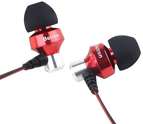 Betron DC950 Noise Isolating Earphone Powerful Bass Replaceable Earbuds iPhone Android Devices - Image 4