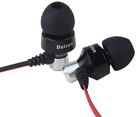Betron DC950 Noise Isolating Earphone Powerful Bass Replaceable Earbuds iPhone Android Devices - Image 6