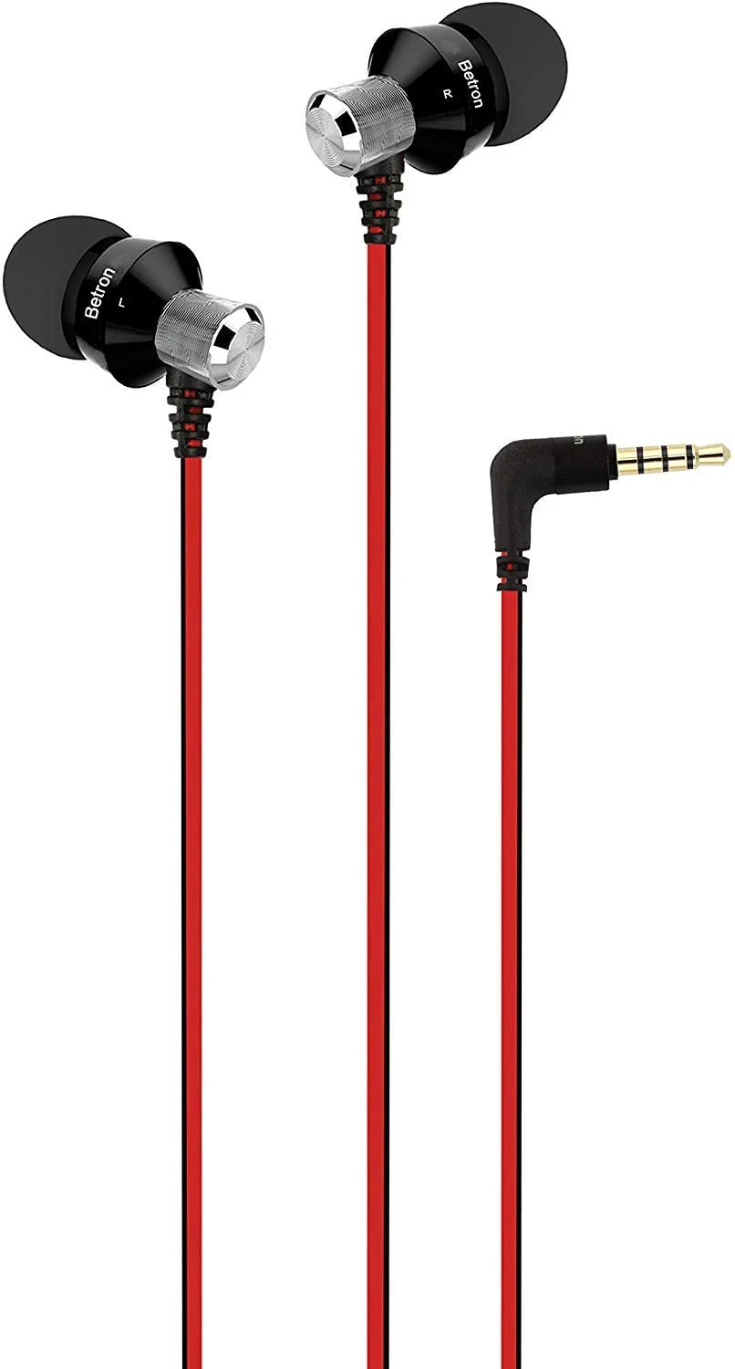 Betron DC950 Noise Isolating Earphone Powerful Bass Replaceable Earbuds iPhone Android Devices - Image 8