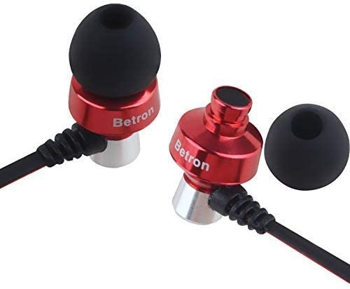 Betron DC950 Noise Isolating Earphone Powerful Bass Replaceable Earbuds iPhone Android Devices - Image 9