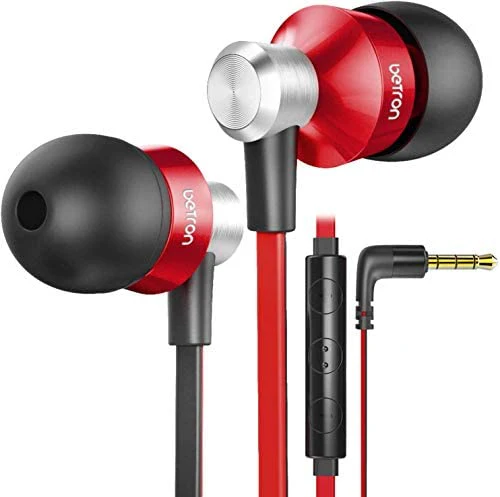Betron DC950HI Earphone Micrphone Remote Control Powerful Bass Noise Isolating Replaceable Earbuds - Image 2