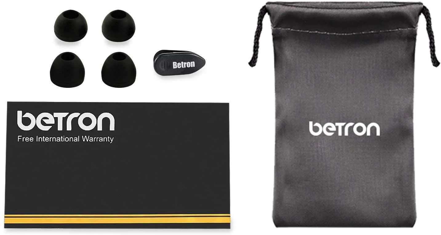 Betron DC950HI Earphone Micrphone Remote Control Powerful Bass Noise Isolating Replaceable Earbuds - Image 9