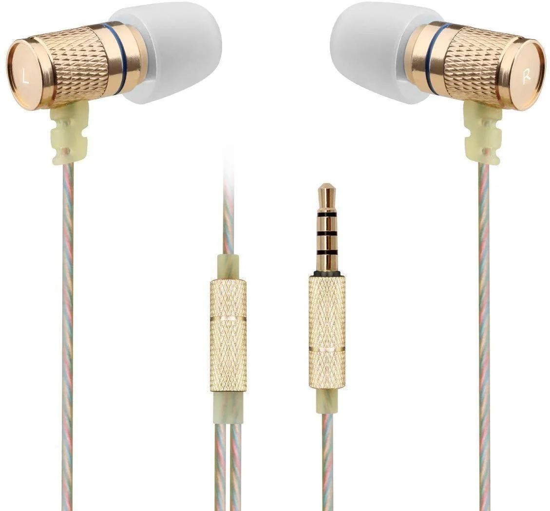 Betron DNZ500 Earphone Bass Driven Sound Noise Isolating Headphones Compatible with iPhone Samsung - Image 2